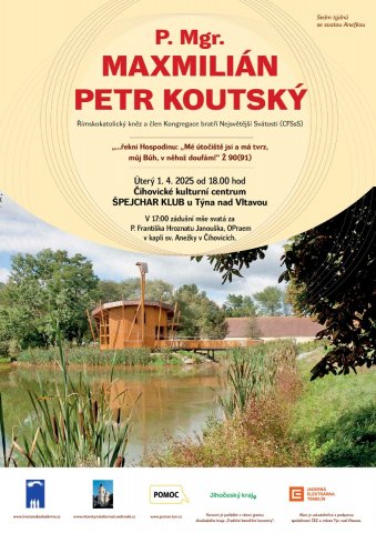 Přednáška – Maxmilián Petr Koutský + zádušní mše (1. 4.)
