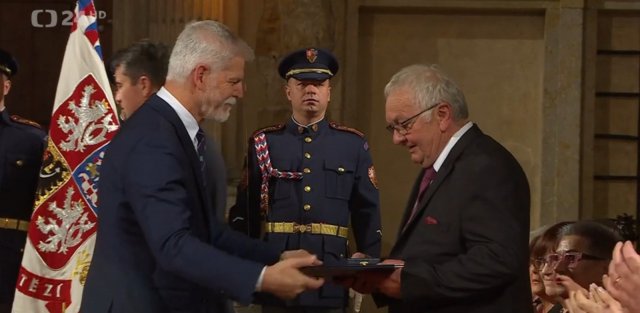 Státní vyznamenání pro zakladatele Sdružení POMOC
